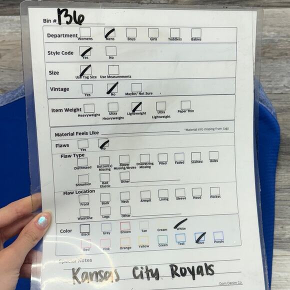 Majestic MLB Kansas City Royals Blue Mens L On Field Tech Therma Base Sweatshirt - Picture 9 of 9